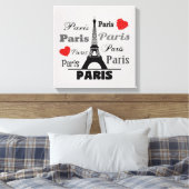 Parijs Canvas Afdruk (Insitu (Slaapkamer))