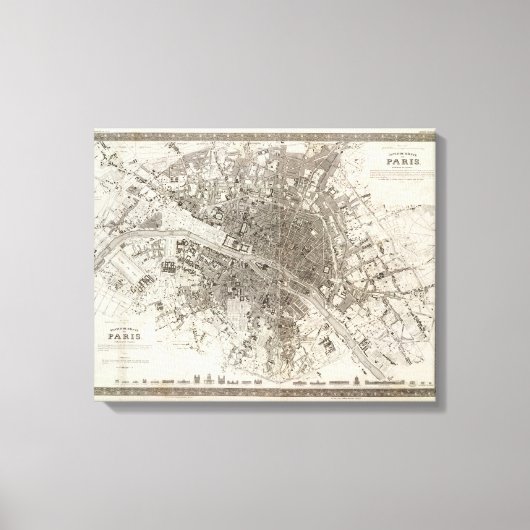 Parijs Canvas Afdruk (Voorkant)