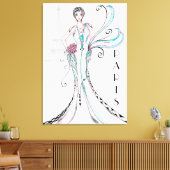 Parijs Canvas Afdruk (Insitu (Woonkamer))