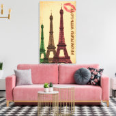 Parijs Canvas Afdruk (Insitu (Woonkamer))