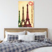 Parijs Canvas Afdruk (Insitu (Slaapkamer))