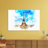 Parijs Canvas Afdruk (Insitu (Woonkamer))
