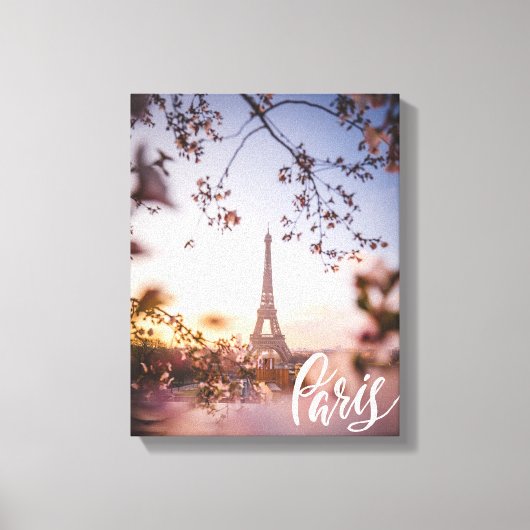 Parijs Canvas Afdruk (Voorkant)