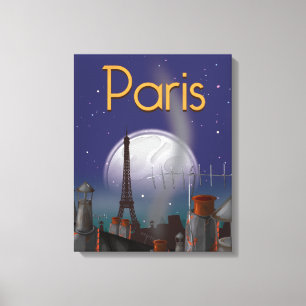 Parijs Canvas Afdruk