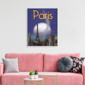 Parijs Canvas Afdruk (Insitu (Woonkamer))