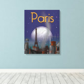 Parijs Canvas Afdruk (Insitu (Houten vloer))