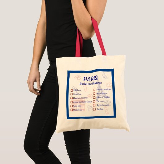 Parijs Canvas tas (Voorkant (product))