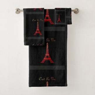 Parijs: C'est La Vie Bad Handdoek