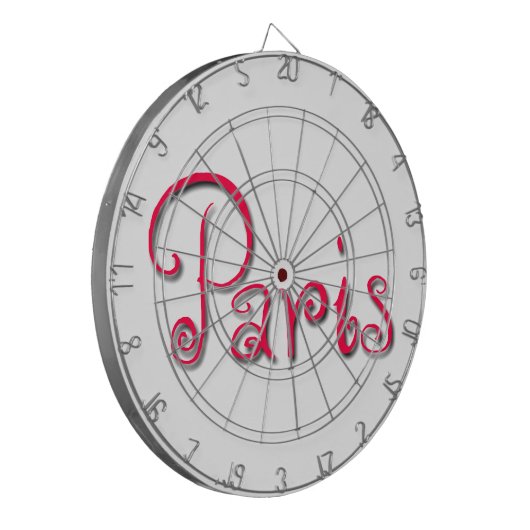 Parijs Dartbord (Voorkant Links)