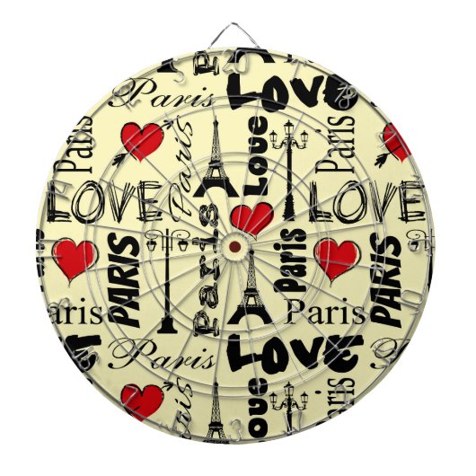 Parijs Dartbord (Voorkant)