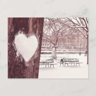Parijs, de stad van de liefde (Notre Dame tuinen) Briefkaart