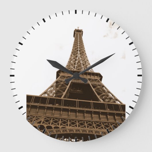 Parijs - Eiffel Tower - I Love Paris - Frankrijk Grote Klok (Voorkant)