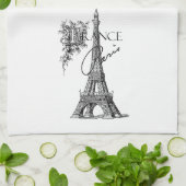 Parijs Eiffel Tower theedoeken (Gevouwen)