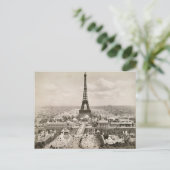 Parijs: Eiffeltoren, 1900 Briefkaart (Staand voorkant)