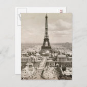 Parijs: Eiffeltoren, 1900 Briefkaart (Voorkant / Achterkant)