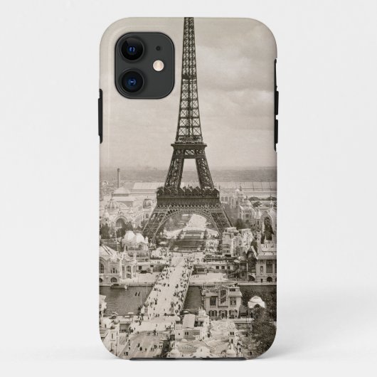 Parijs: Eiffeltoren, 1900 Case-Mate iPhone Case (Achterkant)