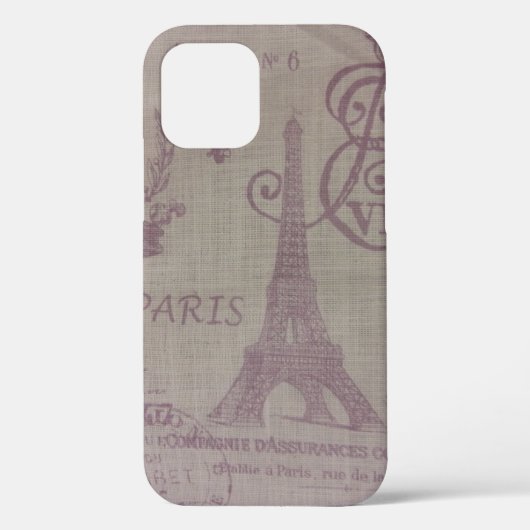 Parijs -- Eiffeltoren Hoesje-Mate iPhone Case (Achterkant)