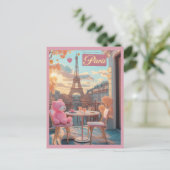 Parijs - Eiffeltoren Reizen Briefkaart (Staand voorkant)