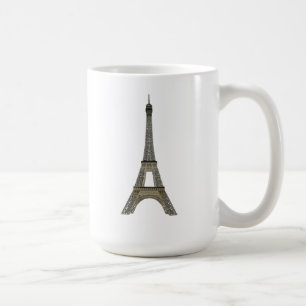 Parijs: Eiffeltoren: Vectortekening: Koffiemok