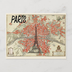 Parijs Eiffeltower Briefkaart