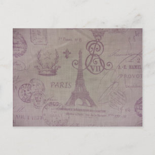 Parijs — Eiffle Tower Briefkaart