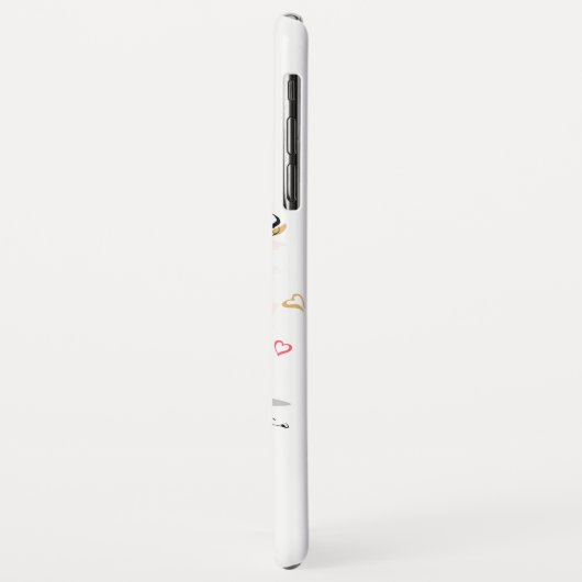 Parijs en koffie Case-Mate iPhone case (Achterkant/links)