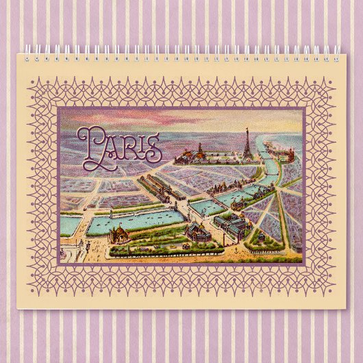 Parijs Expo 1900 Spiral Notitieboek