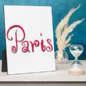 Parijs Fotoplaat (Zijkant)