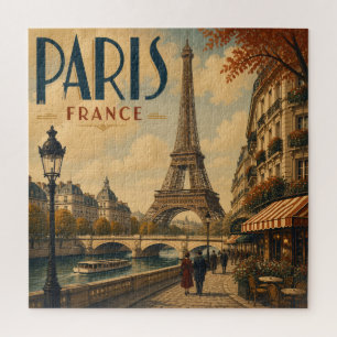 Parijs Frankrijk Antiek Vintage Reizen  Legpuzzel