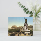 Parijs Frankrijk Briefkaart (Staand voorkant)