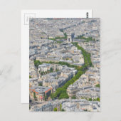 Parijs, Frankrijk Briefkaart (Voorkant / Achterkant)