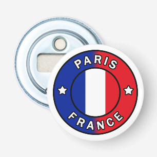 Parijs Frankrijk Button Flesopener