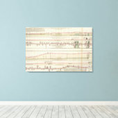 Parijs, Frankrijk Canvas Afdruk (Insitu (Houten vloer))