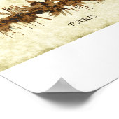 Parijs Frankrijk Cityscape Poster (Hoek)