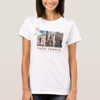 PARIJS, Frankrijk. Eiffel, Louvre, Arc de Triomphe