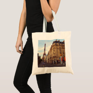 Parijs. Frankrijk. Eiffelbloem. Tote Bag