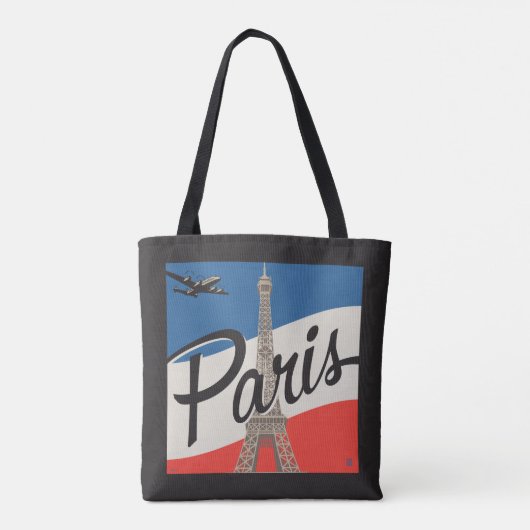 Parijs Frankrijk | Eiffeltoren Draagtas (Achterkant)