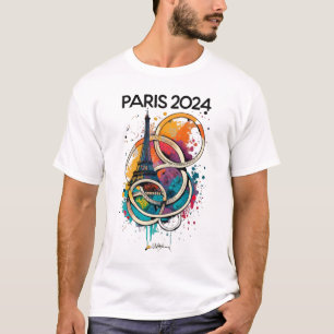 Parijs Frankrijk Eiffeltoren Gift T-shirt