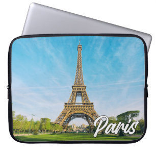 Parijs, Frankrijk Eiffeltoren Laptop Sleeve