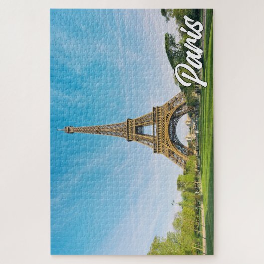 Parijs, Frankrijk | Eiffeltoren Legpuzzel (Verticaal)