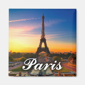 Parijs, Frankrijk - Eiffeltoren Magneet (Voorkant)