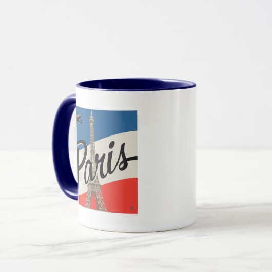 Parijs Frankrijk | Eiffeltoren Mok (Voorkant links)
