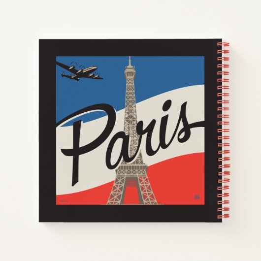Parijs Frankrijk | Eiffeltoren Notitieboek (Achterkant)