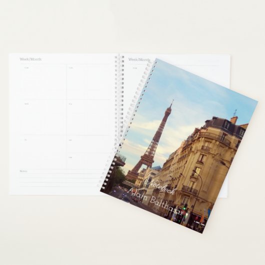 Parijs. Frankrijk. Eiffeltoren Planner (Display)