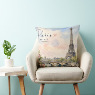 Parijs Frankrijk Eiffeltoren rivier Seine Kussen