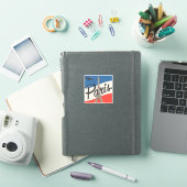 Parijs Frankrijk | Eiffeltoren Sticker (iPad Cover)