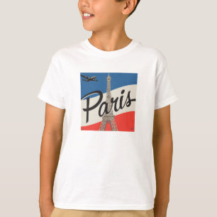 Parijs Frankrijk   Eiffeltoren T-shirt