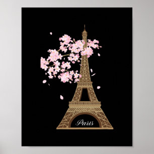 Parijs Frankrijk Eiffeltoren Vakantiebestemming Tr Poster