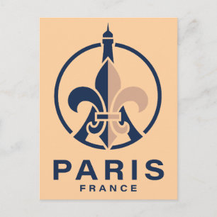 Parijs Frankrijk Europa Briefkaart