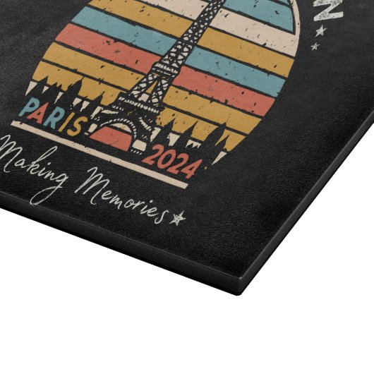 Parijs Frankrijk Herinneringen maken 2024 Snijplank (Hoek)